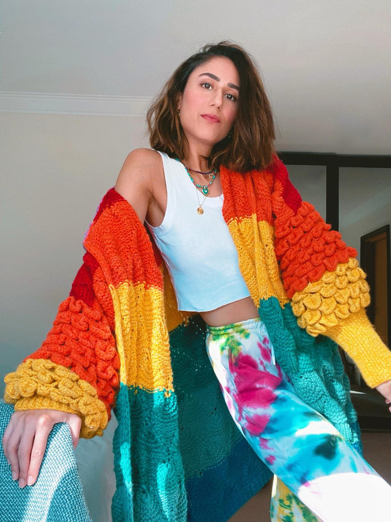 Soraya Rainbow Coat